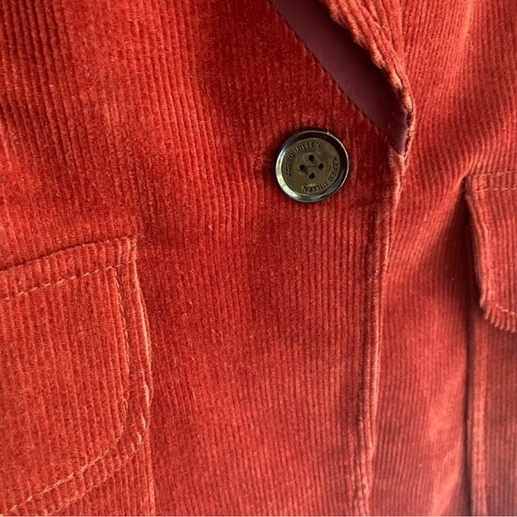 Karen Millen Rust Color Corduroy Blazer - Size 10